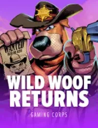 wild woof returns slot logo