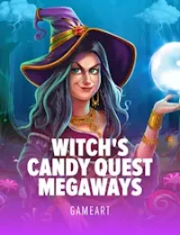 witchs candy quest megaways official logo